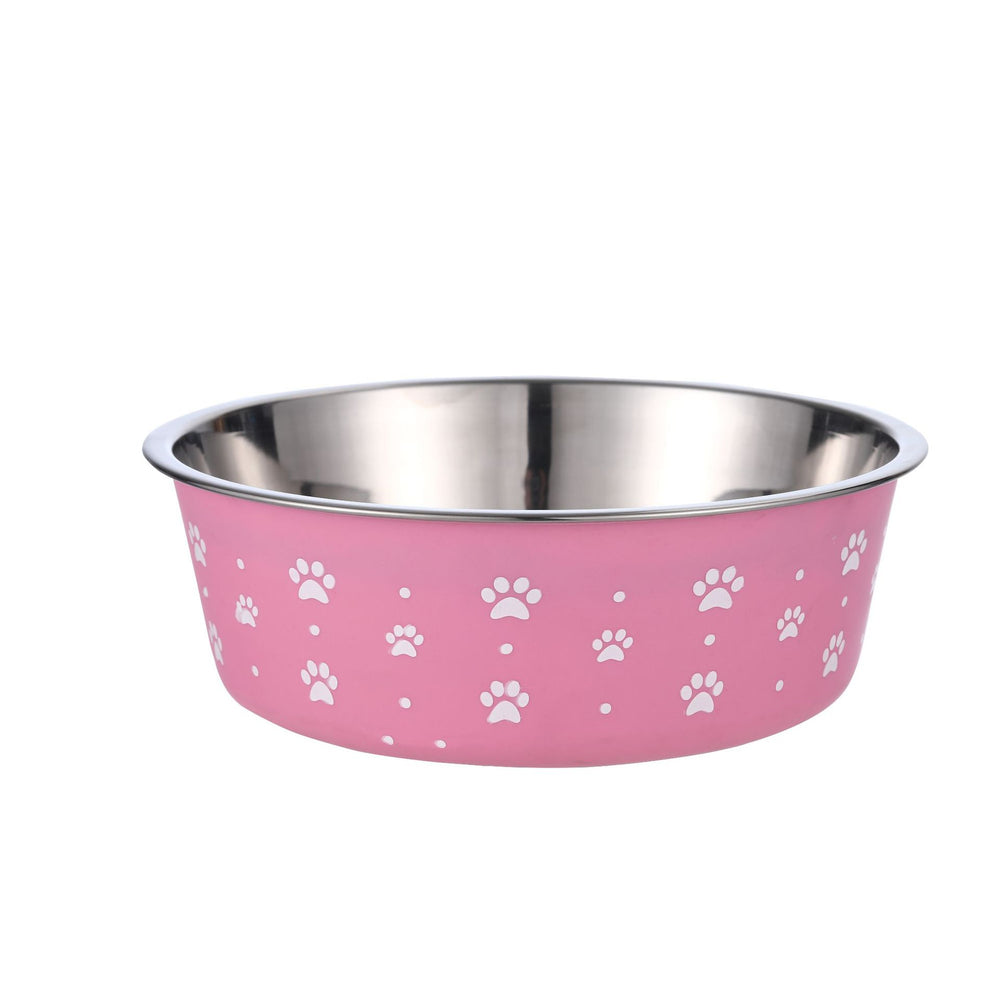 Pet Supplies Pet Stainless Steel Food Bowl