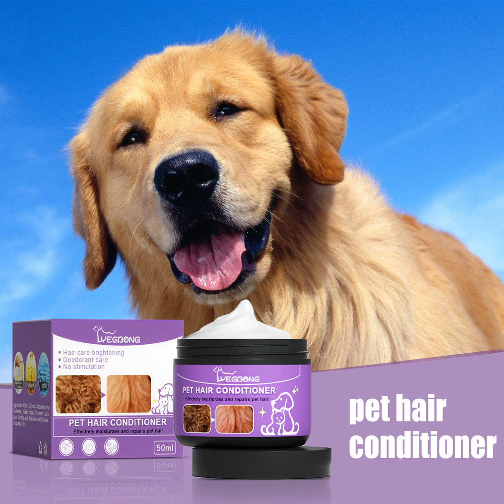 Pet Hair Cleaning Care Fluffy, Soft And Unknotted Pet Hair Cream