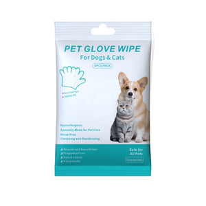 Pet Disposable Gloves Cat Dog Cleaning Dry Cleaning Gloves Pet Products