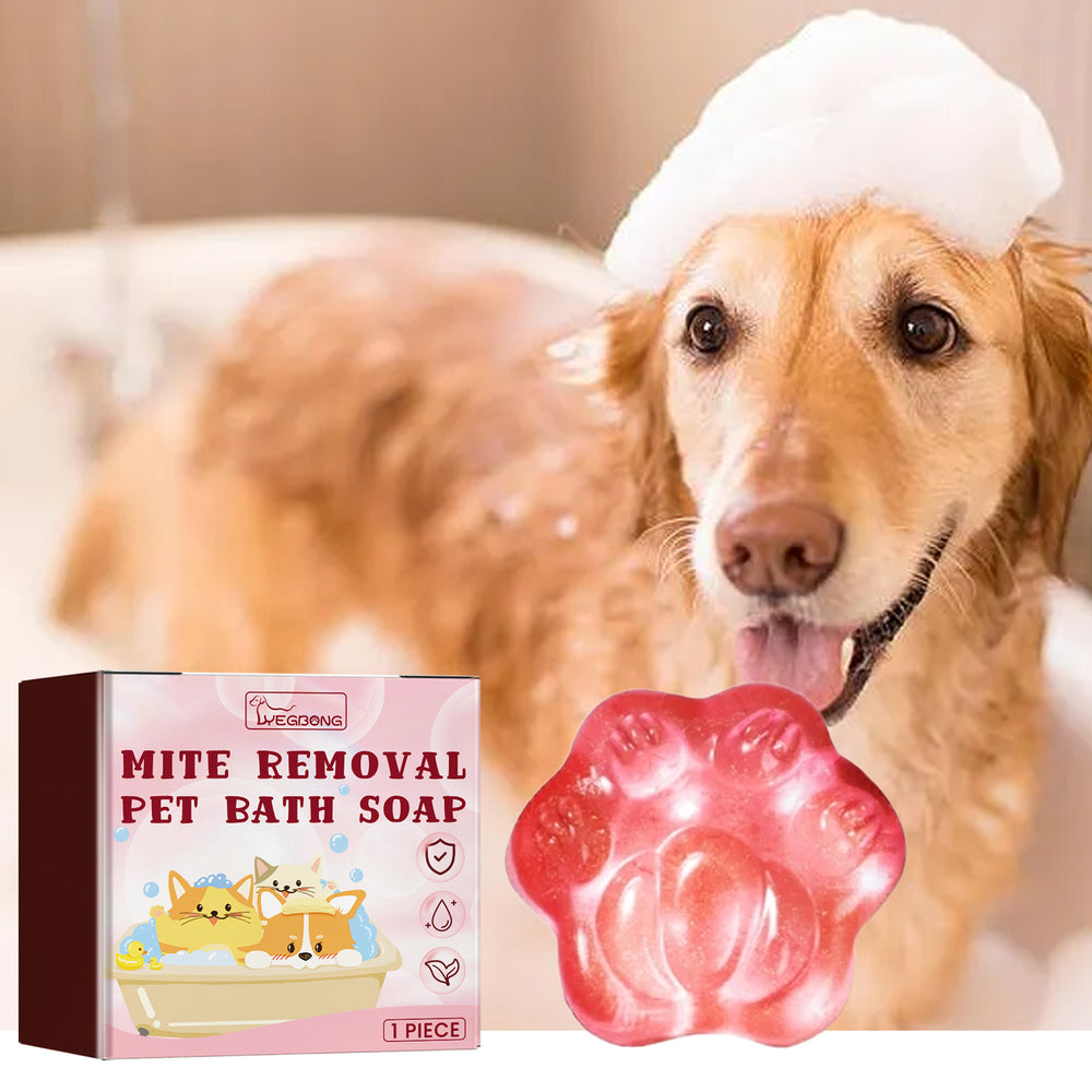 Dogs And Cats Hair Supple Care Anti-mite Cleaning Soap Pet Products