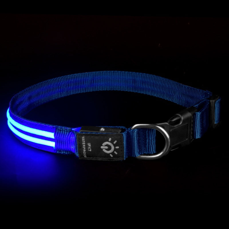 LED Pet Collar Waterproof Lighting Collar Night